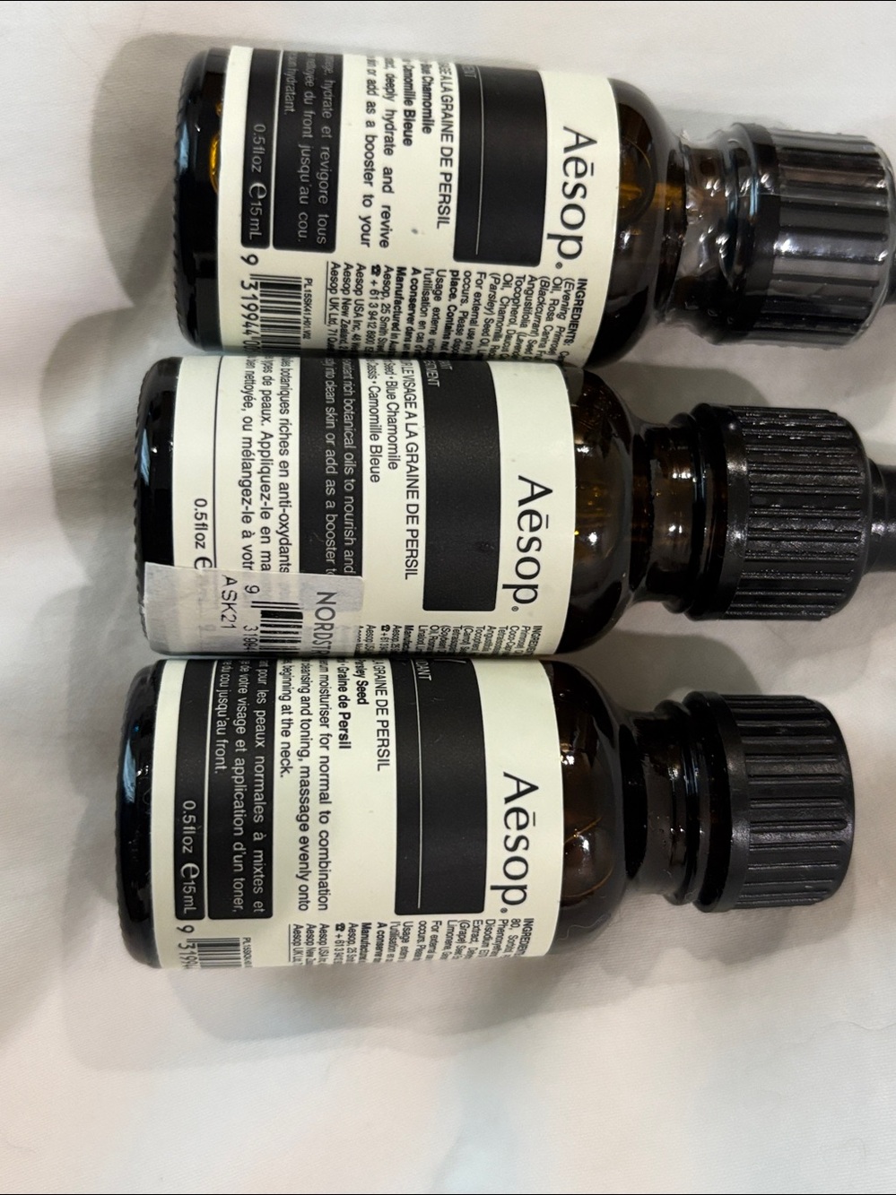 Various Aesop parsley seed toner serum treatment - Picture 5 of 7